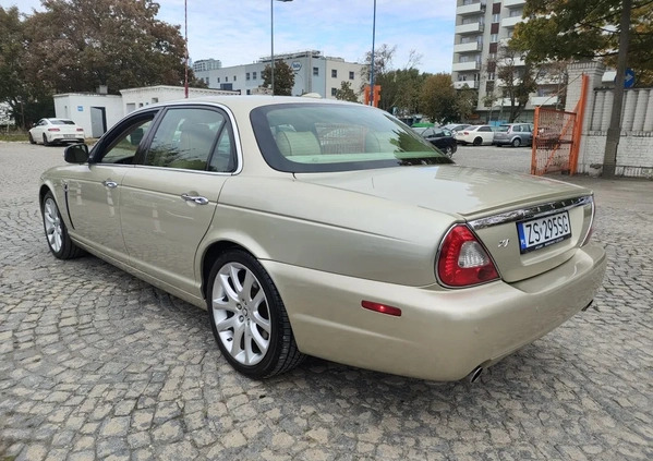 Jaguar XJ cena 59900 przebieg: 157500, rok produkcji 2008 z Warszawa małe 781